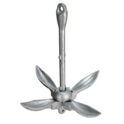 EXTREME MAX Extreme Max 3006.6666 BoatTector Galvanized Folding/Grapnel Anchor - 9 lbs. 3006.6666